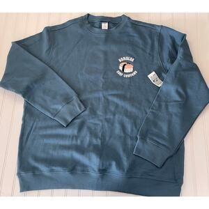 NWT Honolua Surf Company Hawaii Super Food Sweatshirt Foodie Unisex XL